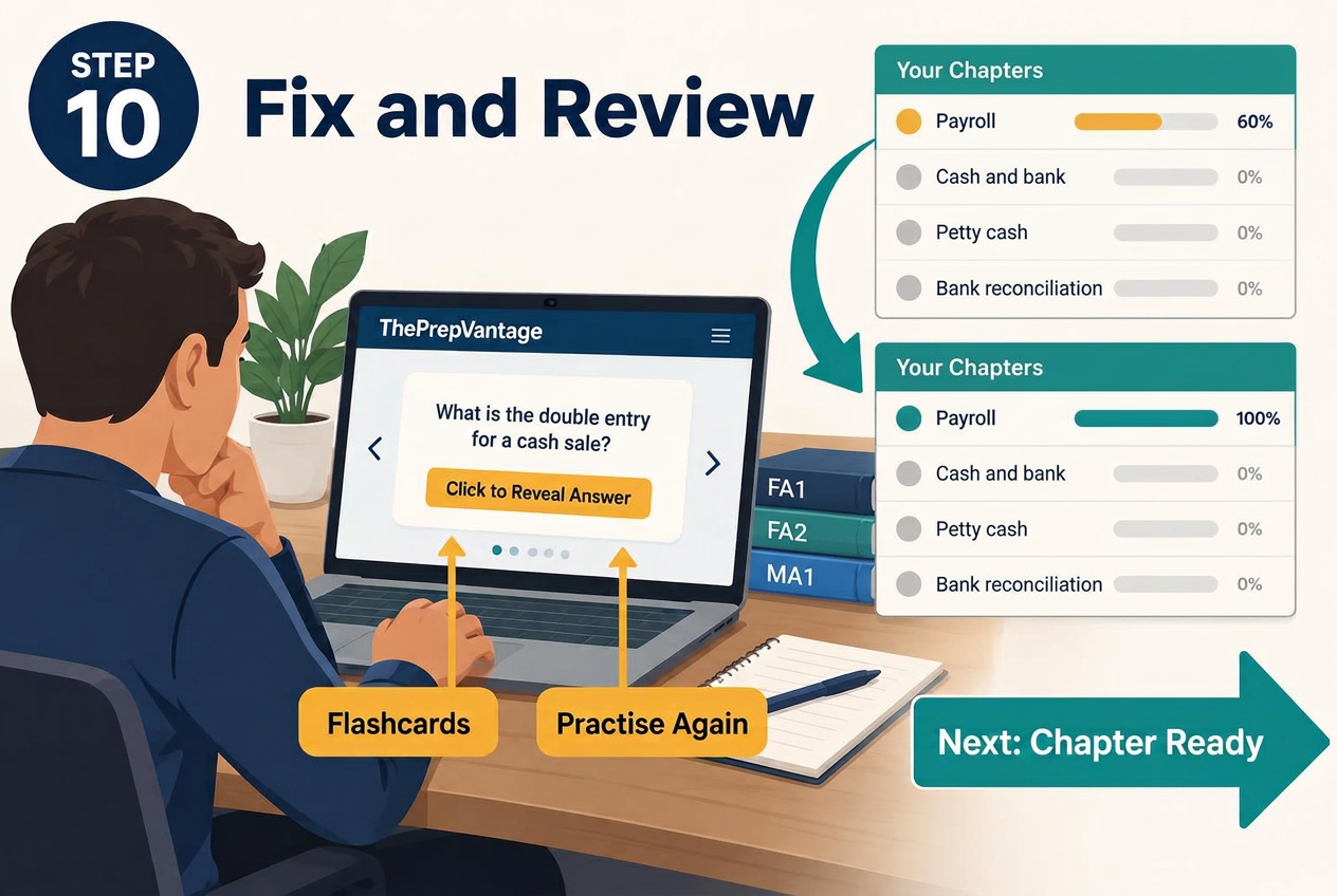 Step 10: Fix and Review