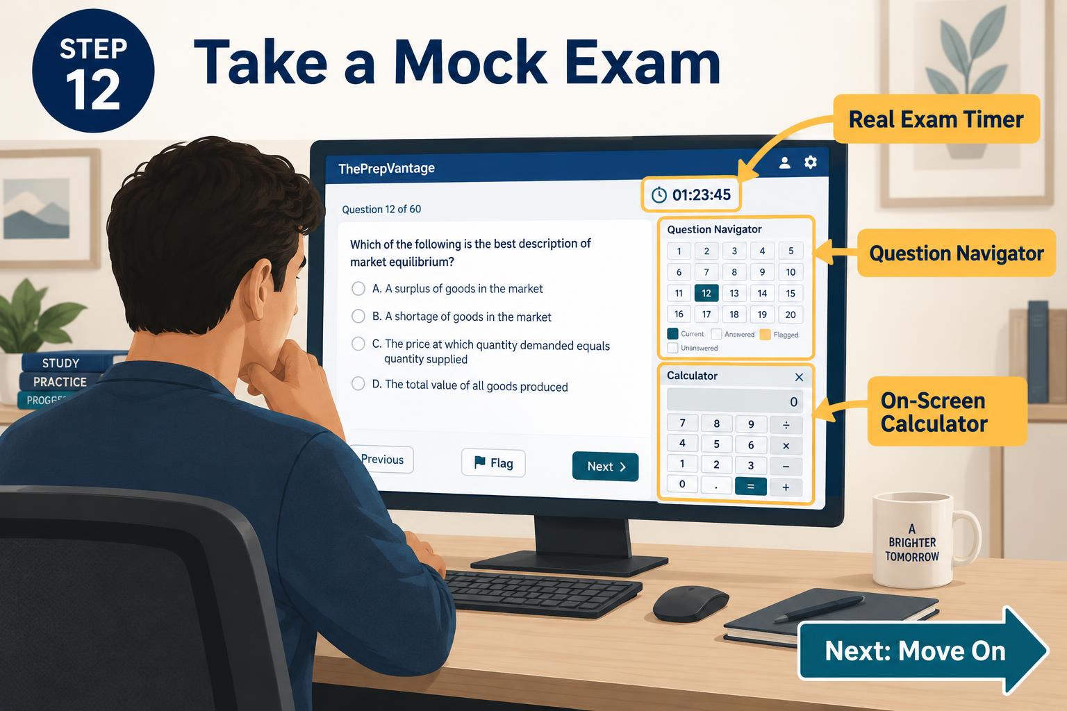 Step 12: Take a Mock Exam