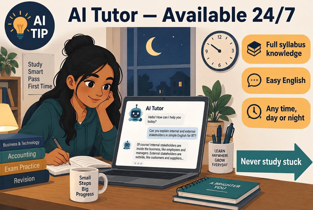 AI Tip: Your AI Tutor Is There 24/7